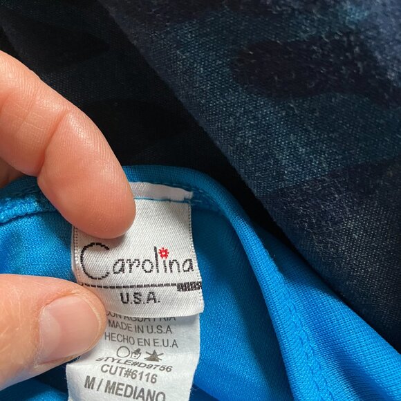 Like New *** Wedding / Prom blue dress Size Medium - Picture 4 of 4